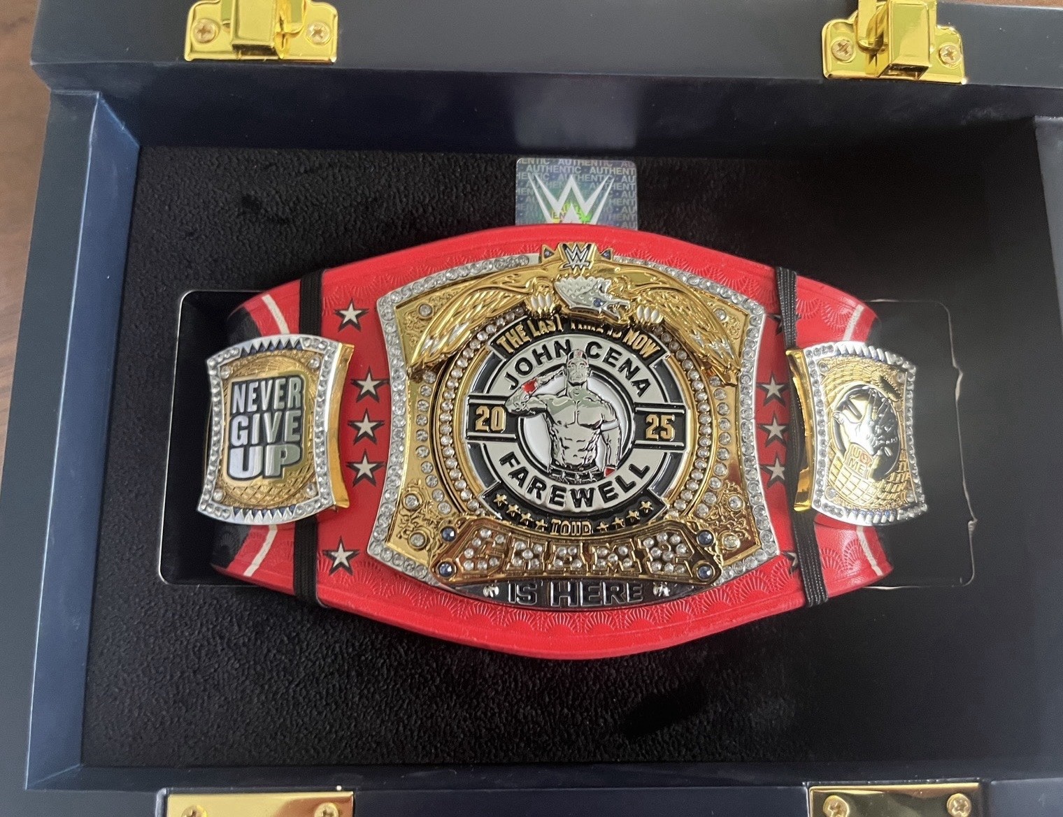 John Cena Last Match Mini Belt Last Time Is Now WWE WWF AEW TNA John Cena Last Match Mini Belt Last Time Is Now WWE WWF AEW TNA