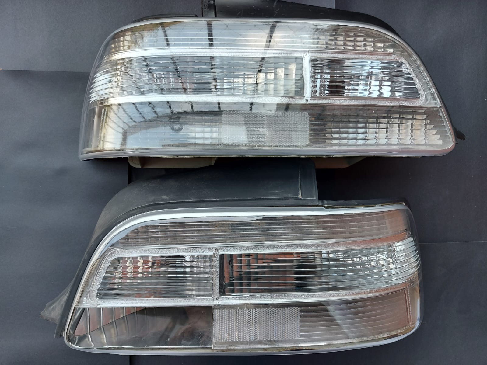 1991 - 1995 ACURA LEGEND 4DR clear tail Light Lenses 