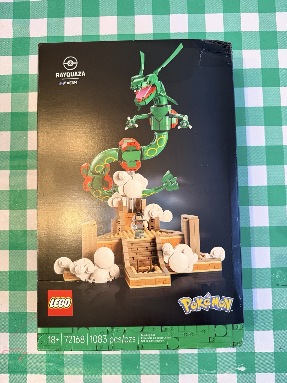 LEGO® Pokémon™ Rayquaza (72168) Sealed - In Hand LEGO® Pokémon™ Rayquaza (72168) Sealed - In Hand