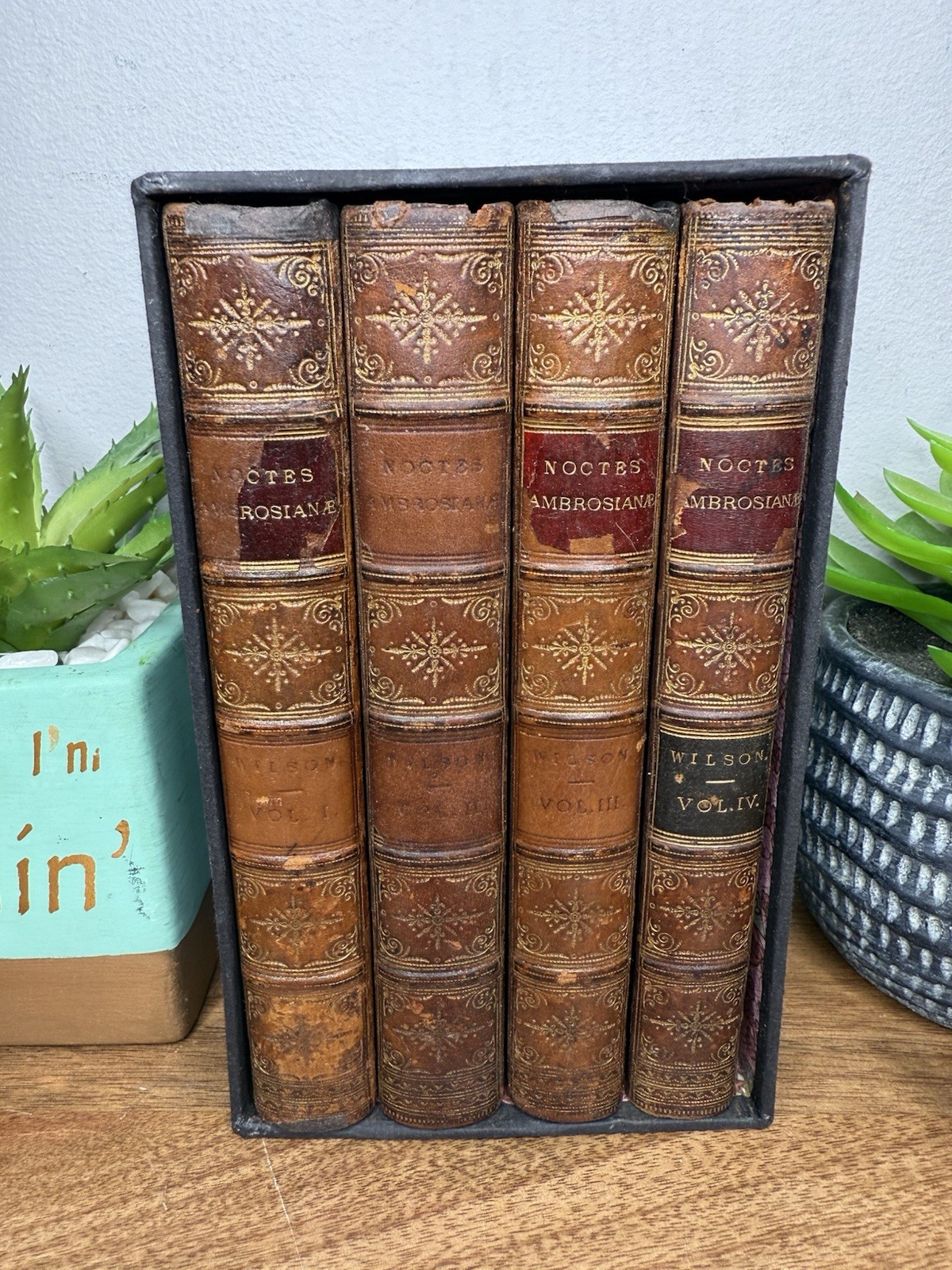Noctes Ambrosianae, in Four Volumes. (Hard Cover) Wilson, Prof. John Noctes Ambrosianae, in Four Volumes. (Hard Cover) Wilson, Prof. John