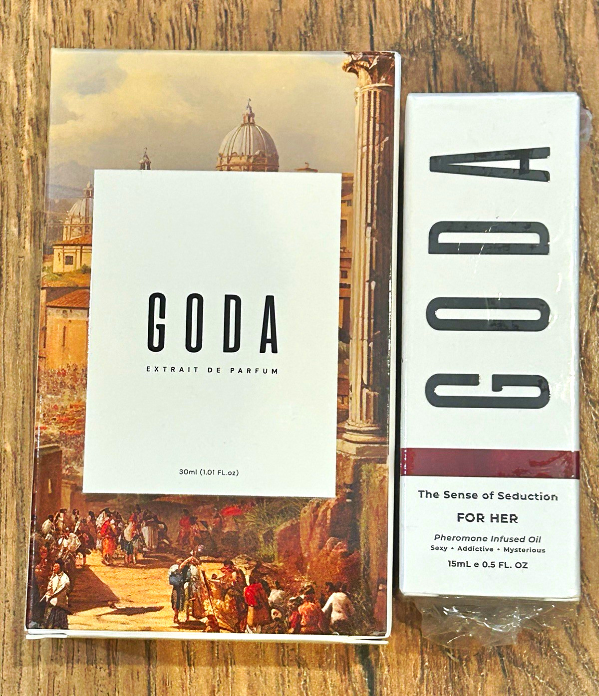 GODA GODA Extrait de Parfum Spray Pheromone Scent 1 fl oz Vegan Cruelty-Free GODA GODA Extrait de Parfum Spray Pheromone Scent 1 fl oz Vegan Cruelty-Free