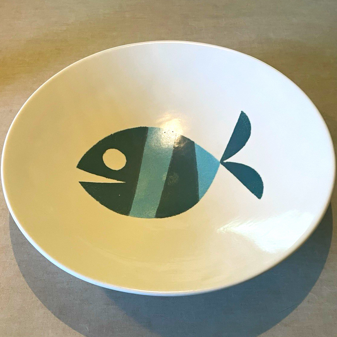 Vintage Metlox Tropicana Fish Bowl Vintage Metlox Tropicana Fish Bowl