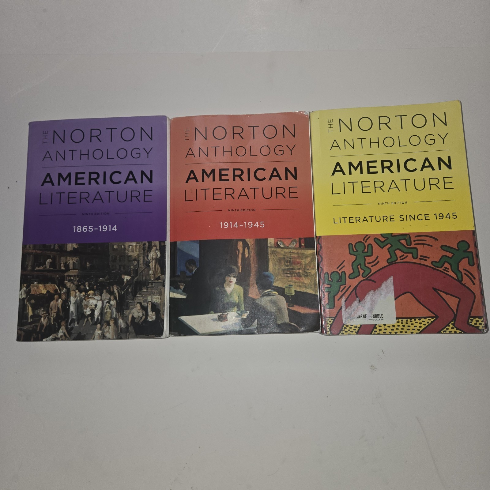The Norton Anthology of American Literature - 9th Edition (3 Book Set) The Norton Anthology of American Literature - 9th Edition (3 Book Set)