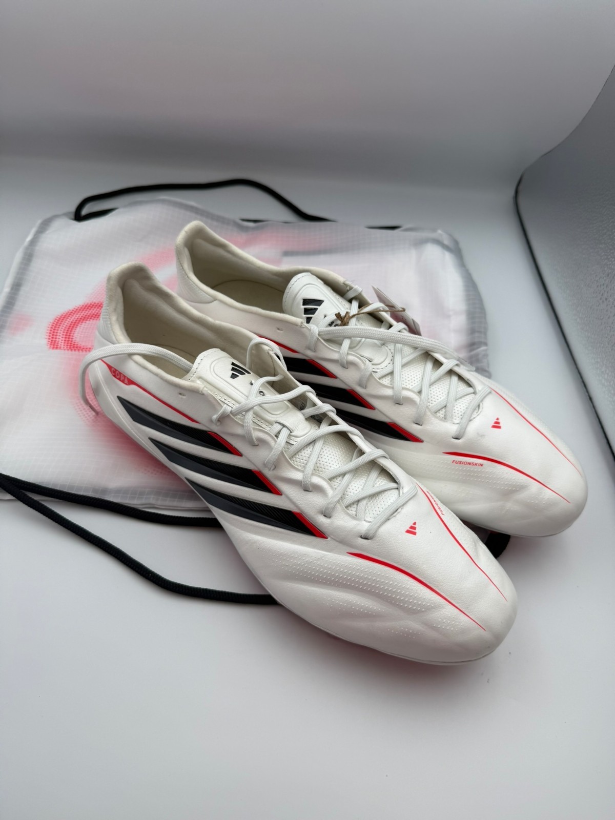 Adidas Copa Pure IV Elite White Lucid Red Soccer Cleats Mens Size 12.5 JQ0396 Adidas Copa Pure IV Elite White Lucid Red Soccer Cleats Mens Size 12.5 JQ0396