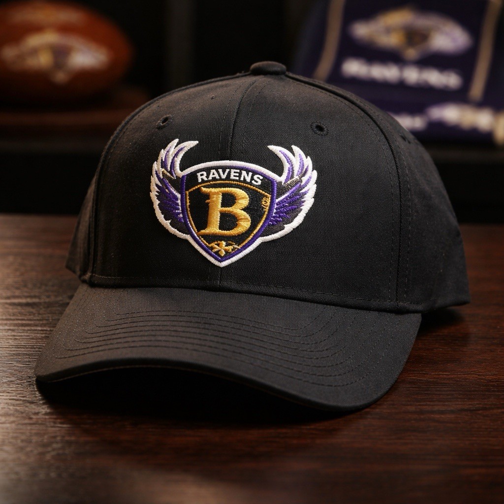 Vintage 1996 Starter Baltimore Ravens 🐦⬛ Shield Hat Solid Black Lamar Jackson Vintage 1996 Starter Baltimore Ravens 🐦⬛ Shield Hat Solid Black Lamar Jackson