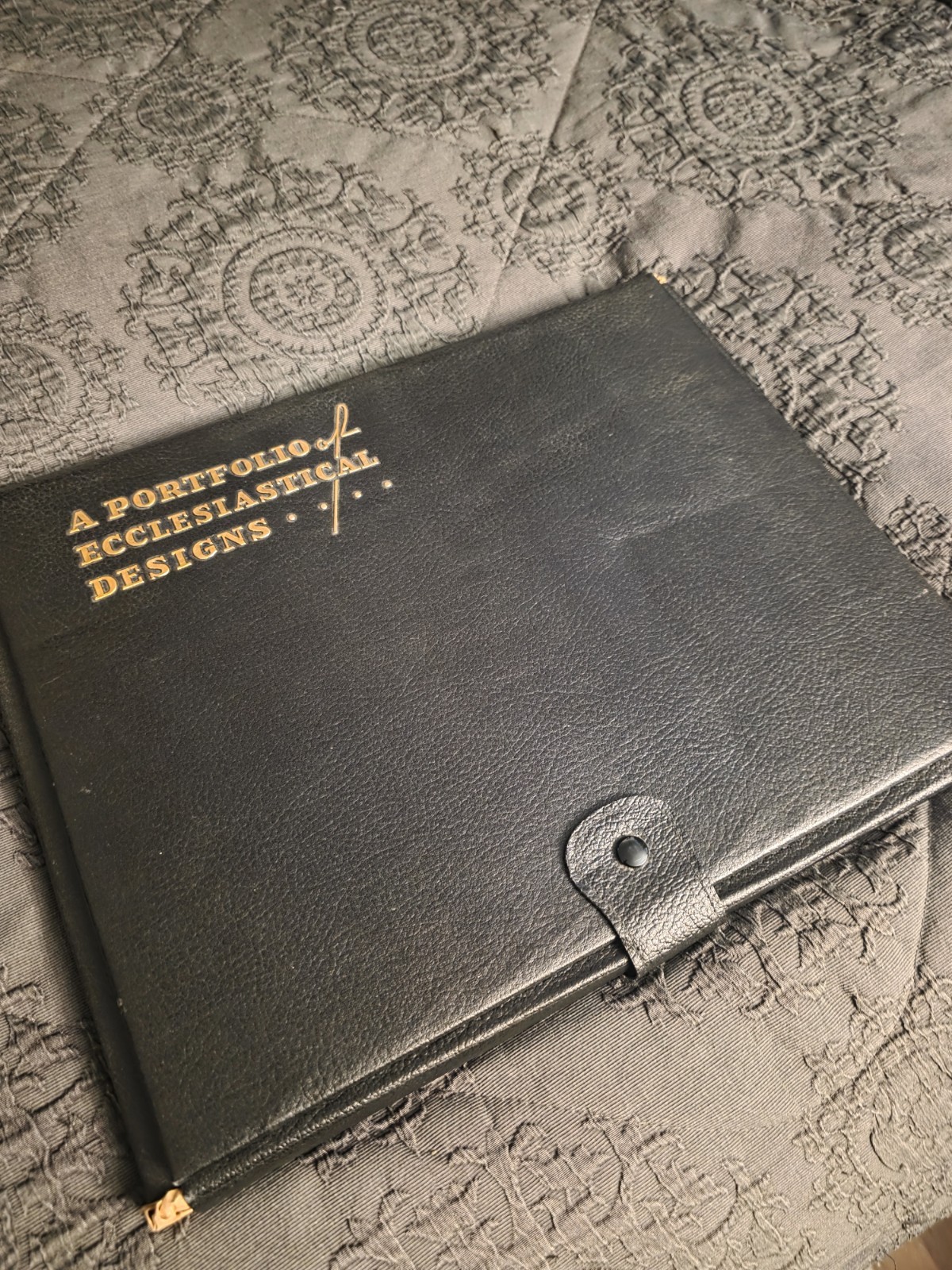 A PORTFOLIO OF ECCLESIASTICAL DESIGNS -  1945 1st Edition 