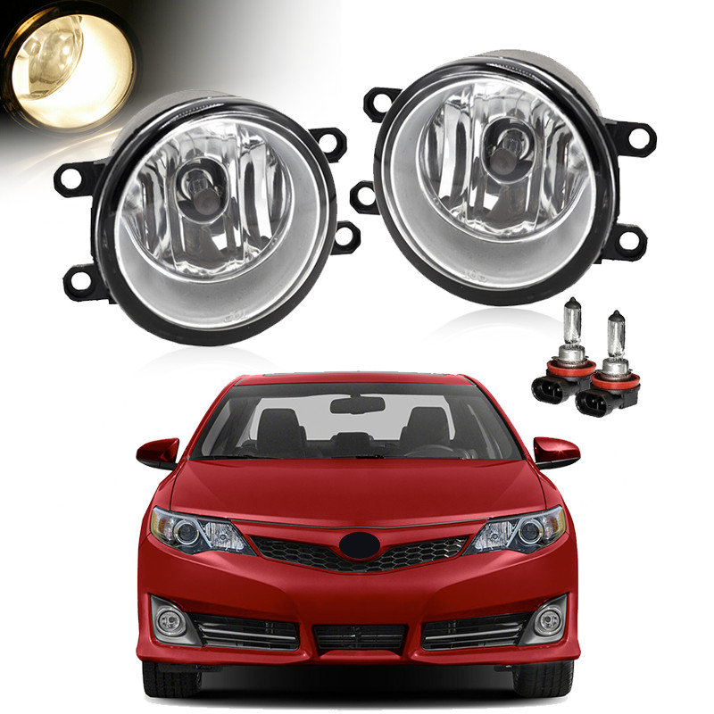 For 2012 2013 2014 Toyota Camry SE Front Bumper Halogen Fog Lights Lamps LH&RH For 2012 2013 2014 Toyota Camry SE Front Bumper Halogen Fog Lights Lamps LH&RH