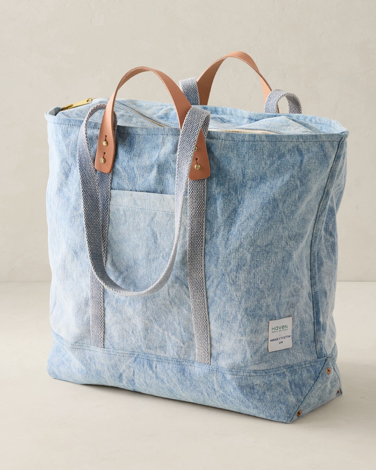 Haven Well Within x Immodest Cotton Large East West Tote - No Import Fees