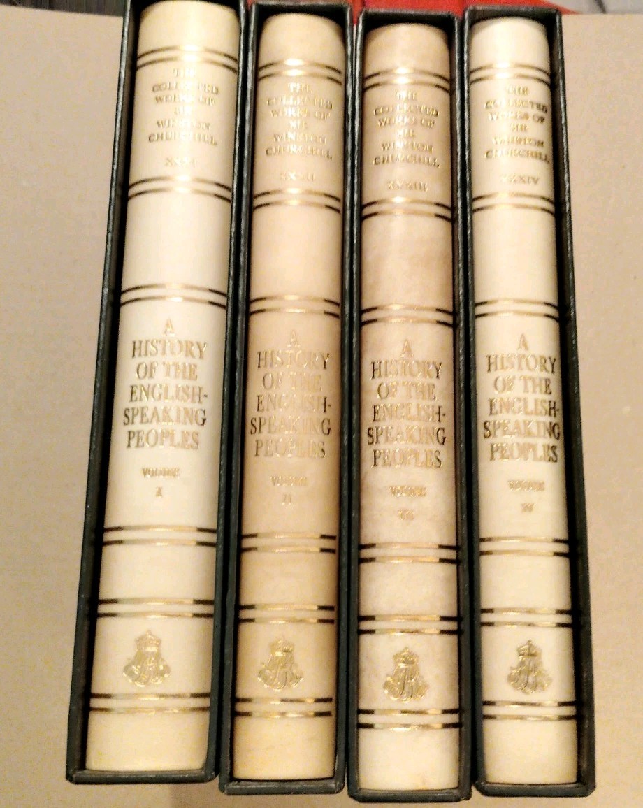 THE COLLECTED WORKS OF SIR WINSTON CHURCHILL A History Of The English Speak I-IV THE COLLECTED WORKS OF SIR WINSTON CHURCHILL A History Of The English Speak I-IV