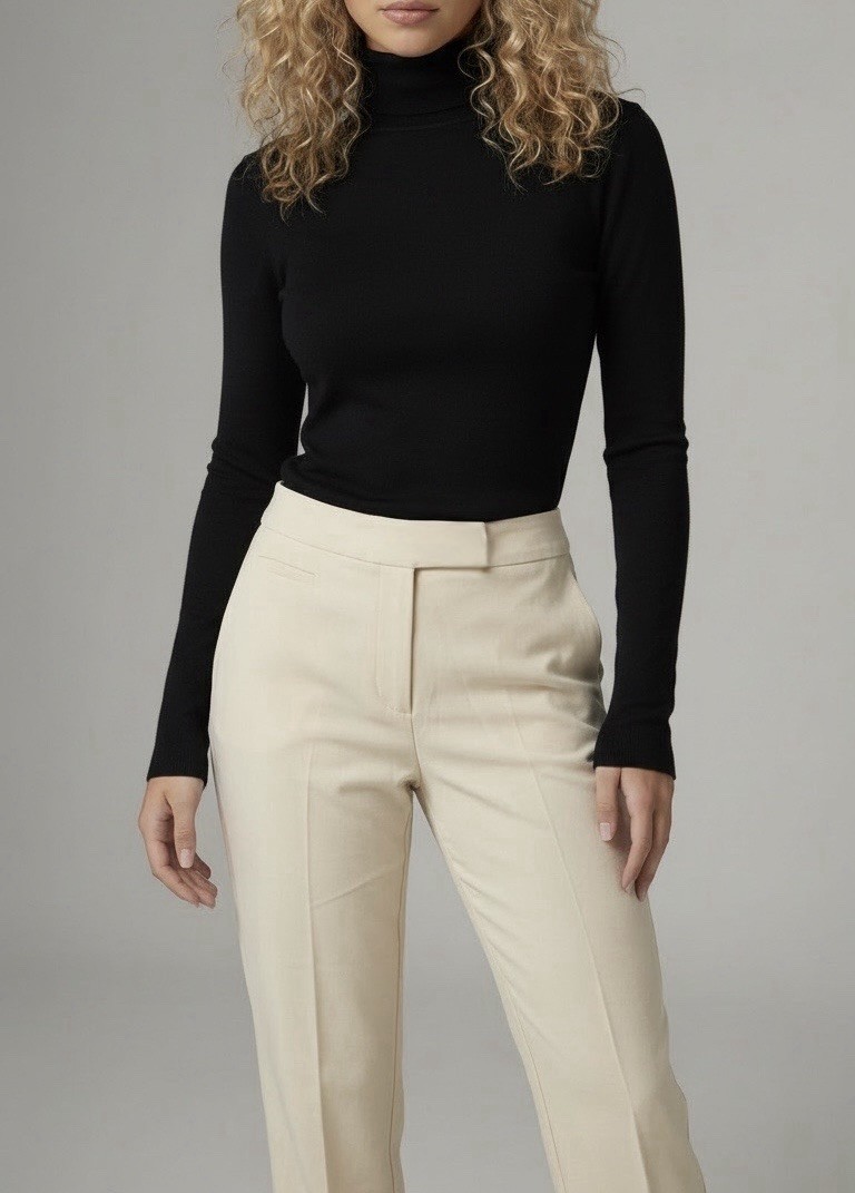 NWT Talbots Signature Women’s Size 10P Ivory Polyester Blend Lined Ankle Pant NWT Talbots Signature Women’s Size 10P Ivory Polyester Blend Lined Ankle Pant