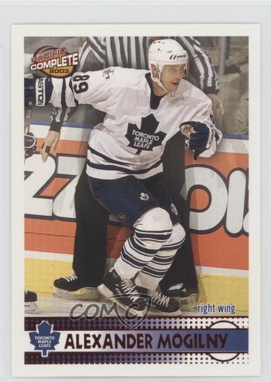 2002-03 Pacific Complete Red 14/100 Alexander Mogilny #28 HOF 0c3