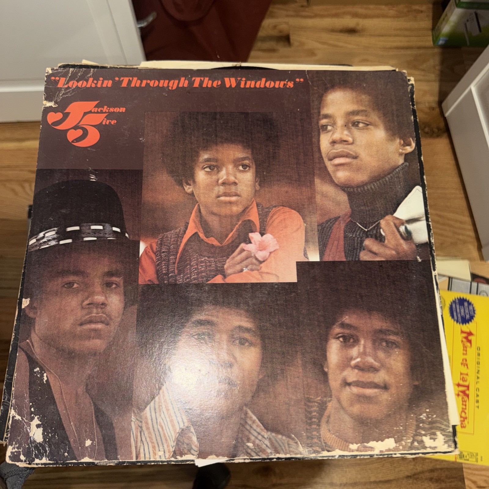 JACKSON FIVE LOOKIN’ THROUGH THE WINDOWS 1972 LP MOTOWN PRINT VINTAGE VINYL JACKSON FIVE LOOKIN’ THROUGH THE WINDOWS 1972 LP MOTOWN PRINT VINTAGE VINYL