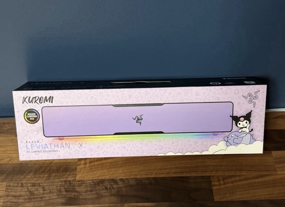 NEW Razer Leviathan V2 X - Kuromi Edition Speaker NEW Razer Leviathan V2 X - Kuromi Edition Speaker