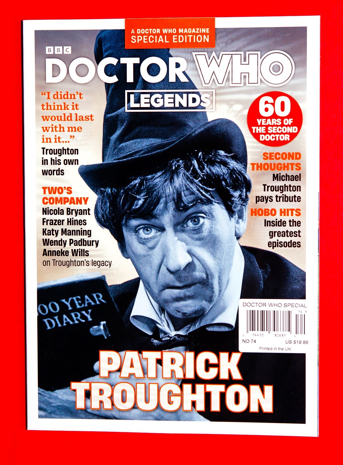 BBC Doctor Who Magazine SPECIAL EDITION - LEGENDS - PATRICK TROUGHTON 60 YEARS