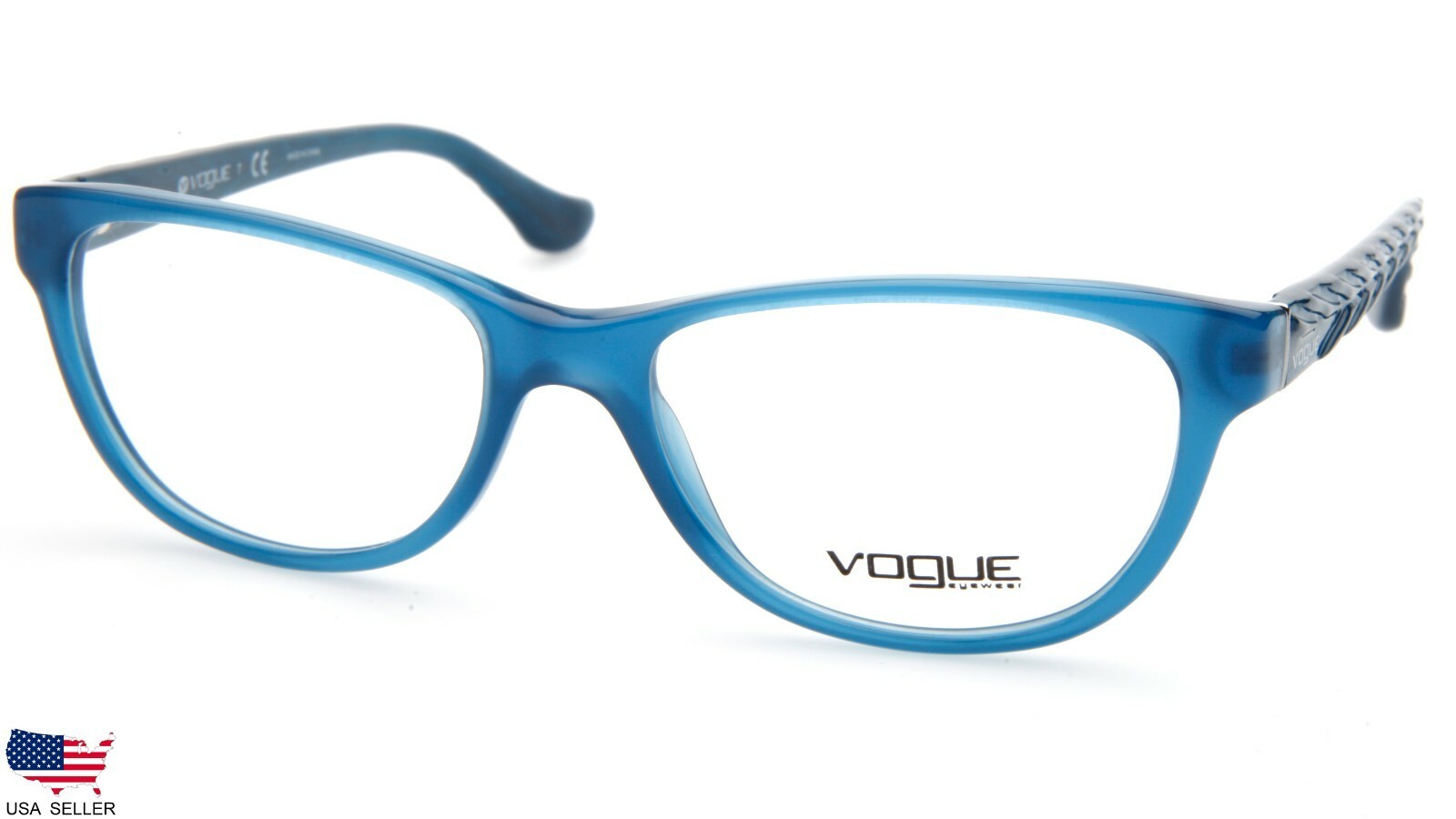 Vogue VO 2816 2109 Opal Blue Eyeglasses Glasses Frame VO2816 52-16-140 B35mm