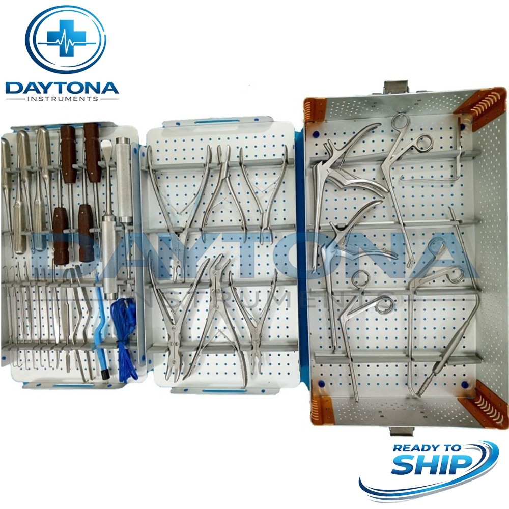 Lumbar Spine Surgery Set With Sterilize Box Orthopedic Instruments