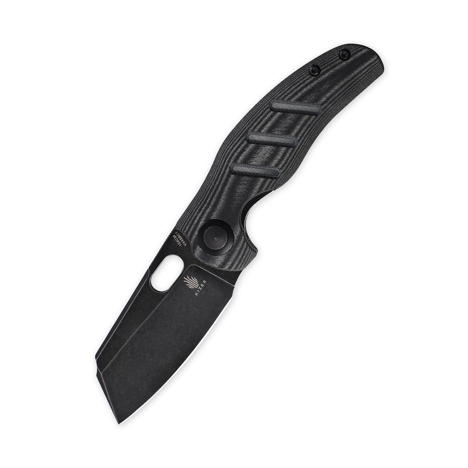 Kizer Vanguard C01C Sheepdog Micarta Handle Sheepsfoot Black V4488C1 Kizer Vanguard C01C Sheepdog Micarta Handle Sheepsfoot Black V4488C1