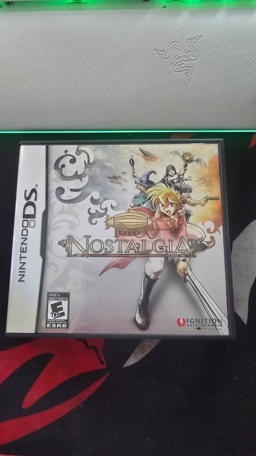 Nostalgia Nintendo DS Complete in Box CIB Cart Case Manual Insert Tested Working