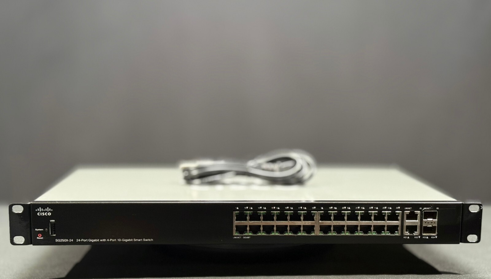 Cisco SG250X-24-K9 250 Series Smart Ethernet Switch - Sama Day Shipping