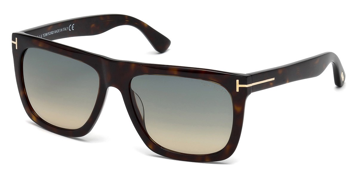 New Tom Ford Unisex Geometric Sunglasses FT0513 Morgan 52W Dark Havana/Blue 57mm New Tom Ford Unisex Geometric Sunglasses FT0513 Morgan 52W Dark Havana/Blue 57mm