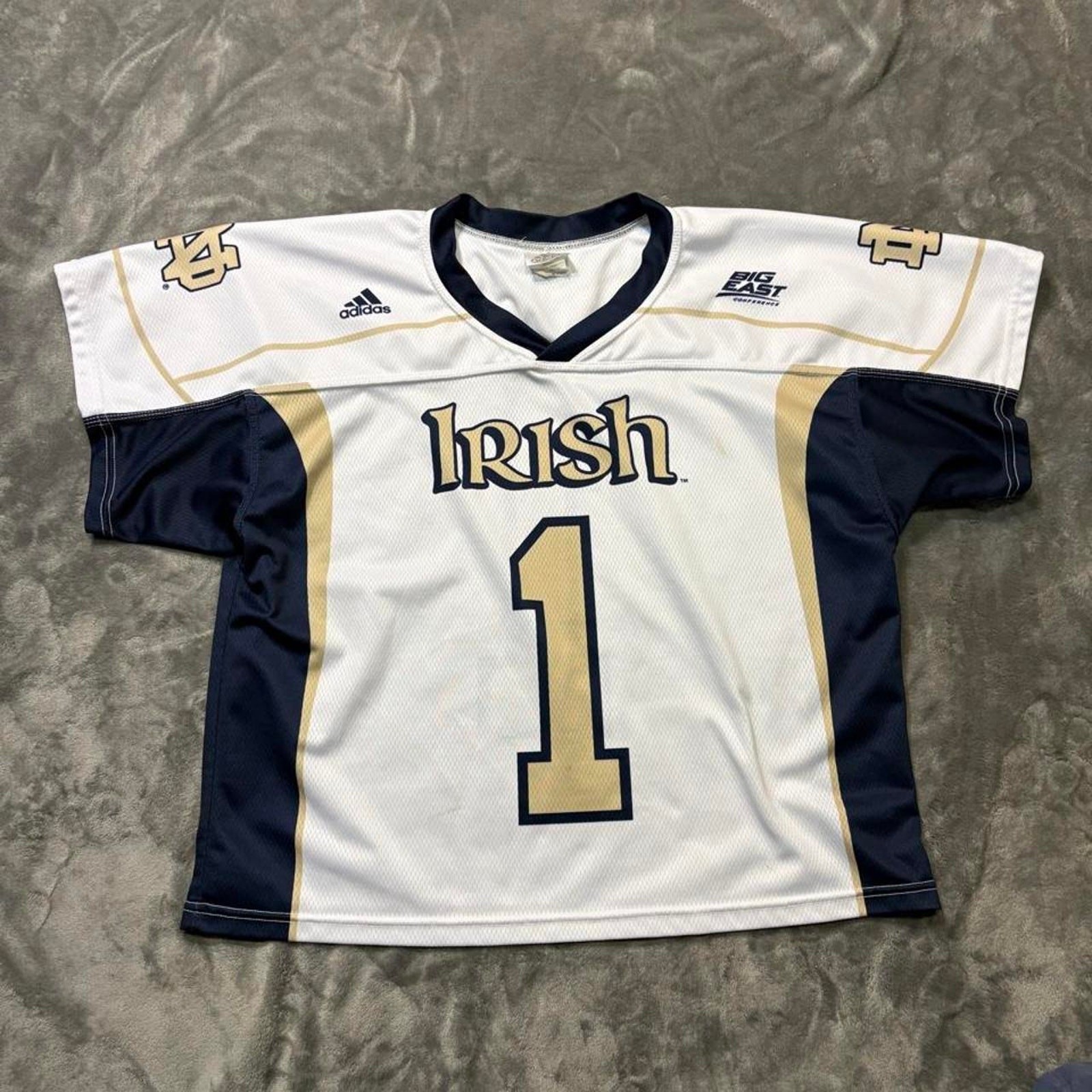 Vintage 80s 90s Adidas Notre Dame Fighting Irish Jersey Vintage 80s 90s Adidas Notre Dame Fighting Irish Jersey