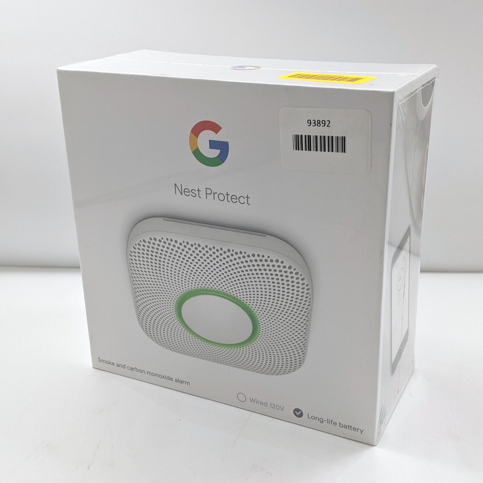 Google Nest Protect Smoke and Carbon Monoxide Alarm S3000BWES