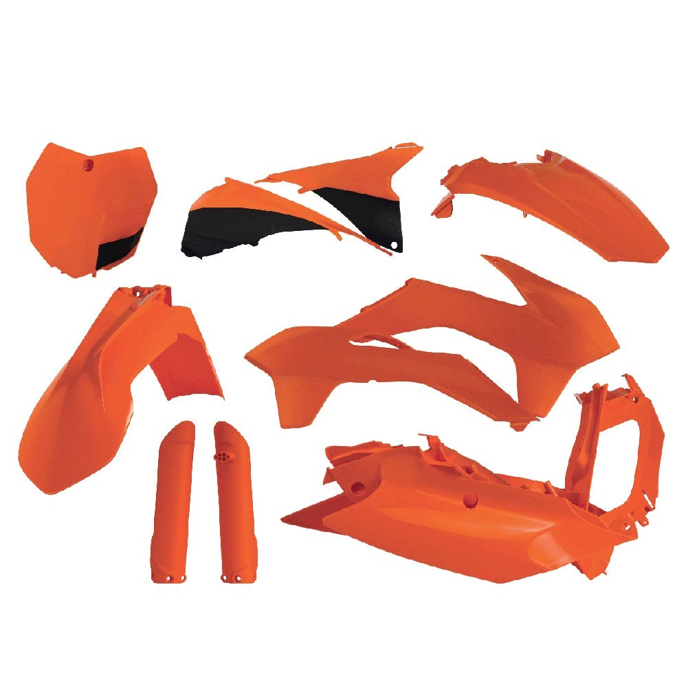 Acerbis Full Plastic Kit 2403091008 Orange/Black for 2015 KTM 150/ 250/ 350/ 450 Acerbis Full Plastic Kit 2403091008 Orange/Black for 2015 KTM 150/ 250/ 350/ 450