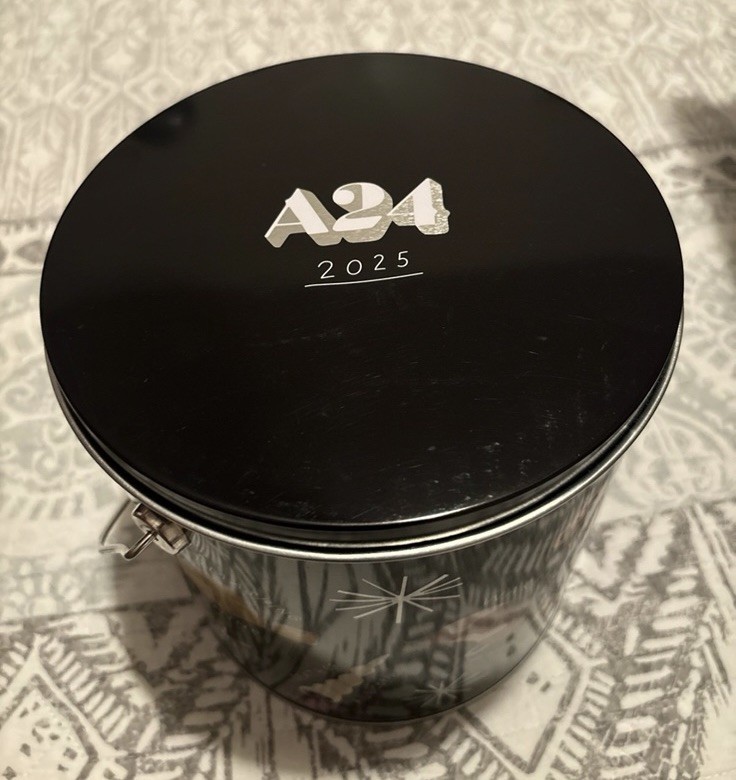 A24 Popcorn Tin/Bucket Marty Supreme, Eddington, & More Rare Promo FYC