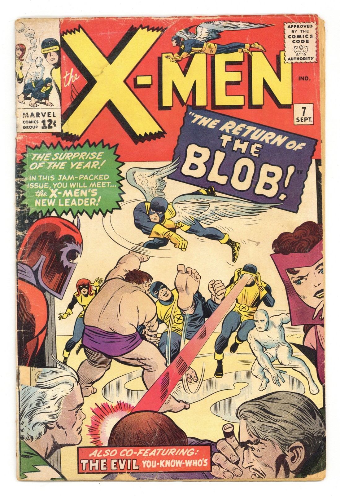 Uncanny X-Men #7 PR 0.5 1964 1st app. Cerebro