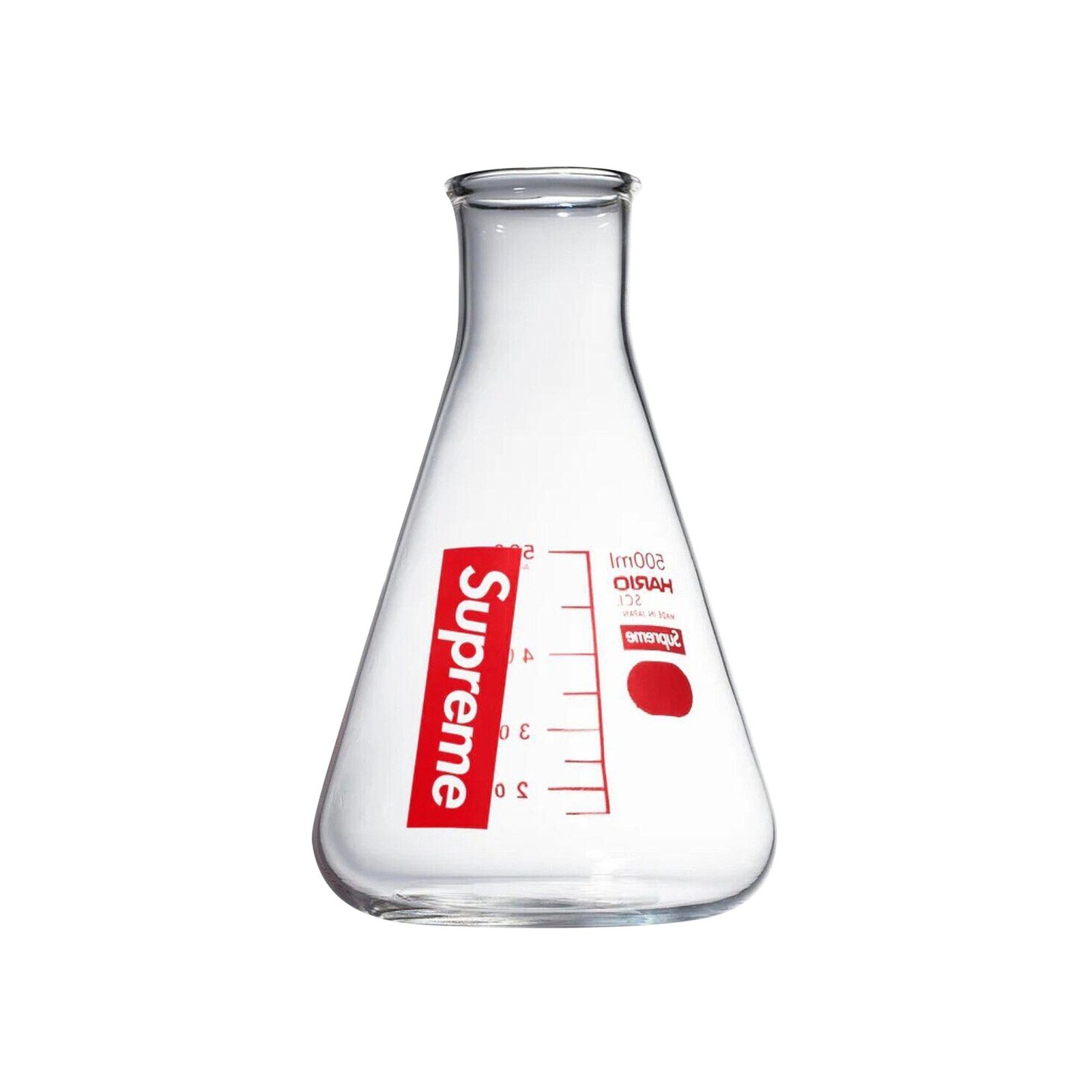 Supreme x Hario 1000ml glass Erlenmeyer flask Supreme x Hario 1000ml glass Erlenmeyer flask