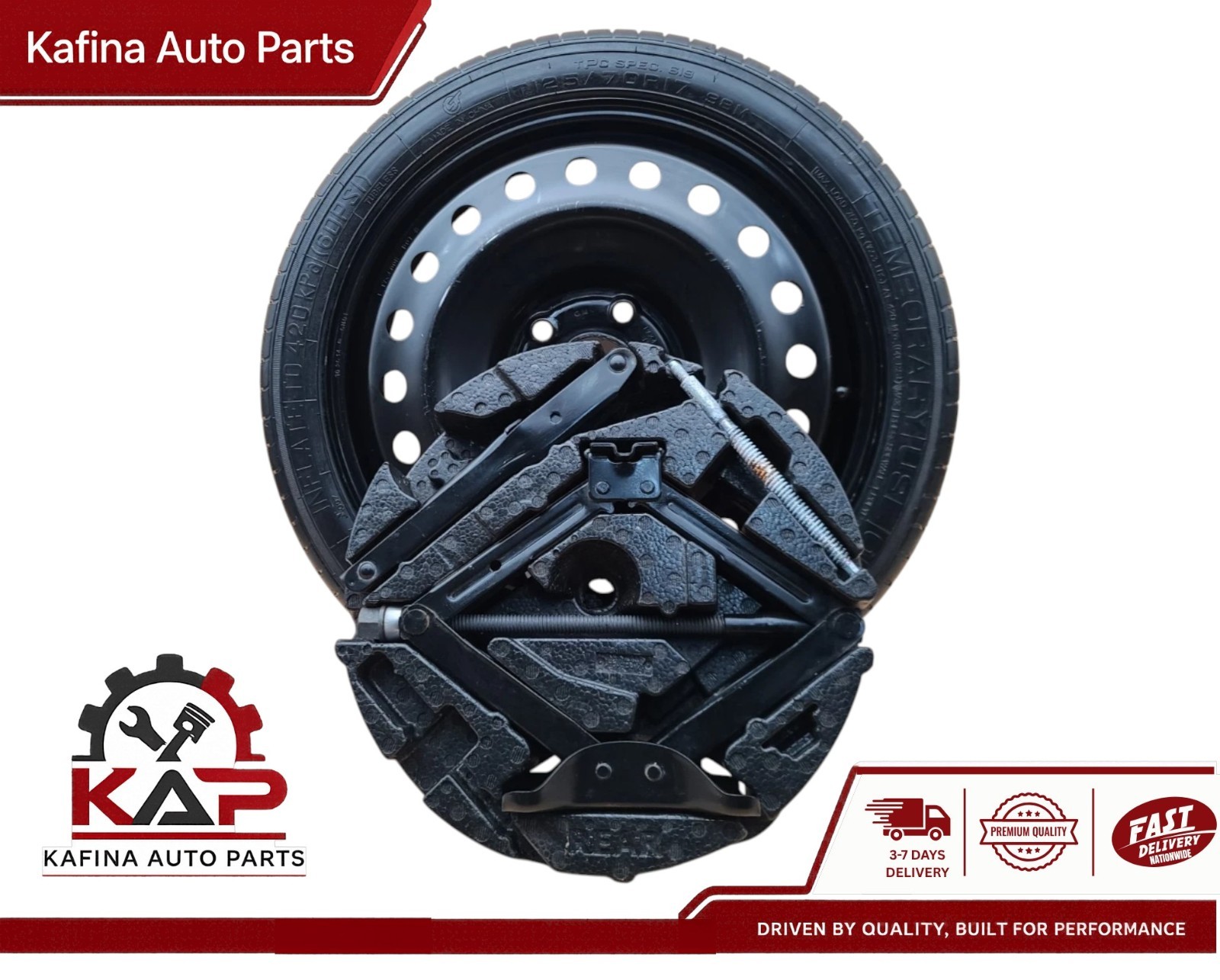 Spare Tire W/Jack Kit 17 Spare Tire W/Jack Kit 17