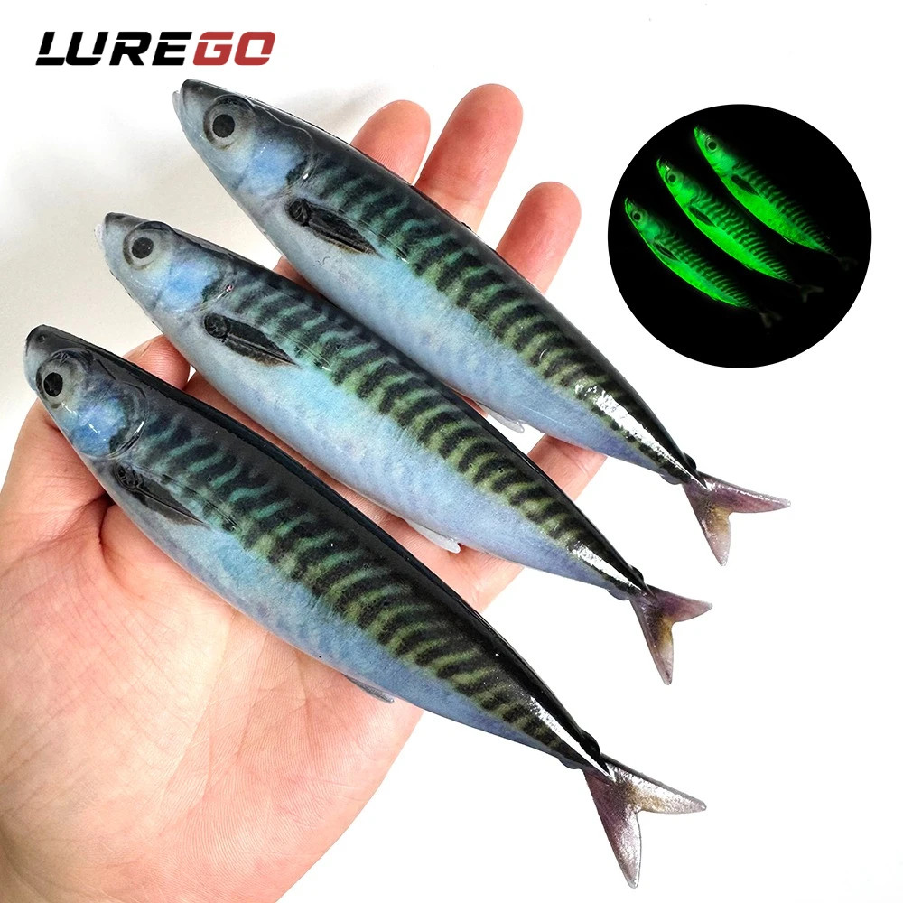 3PCS 5.71in 33.5g Trolling Fishing Lure, Realistic Sardine Hard Bait for Tuna & 3PCS 5.71in 33.5g Trolling Fishing Lure, Realistic Sardine Hard Bait for Tuna &