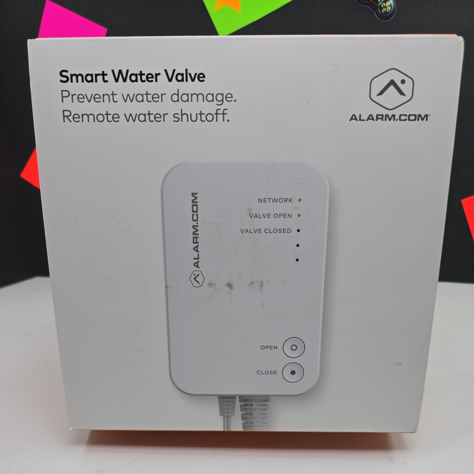 NEW Alarm.com ADC-SWV100 Smart Water Valve - Z-Wave Plus Remote Leak Protection NEW Alarm.com ADC-SWV100 Smart Water Valve - Z-Wave Plus Remote Leak Protection