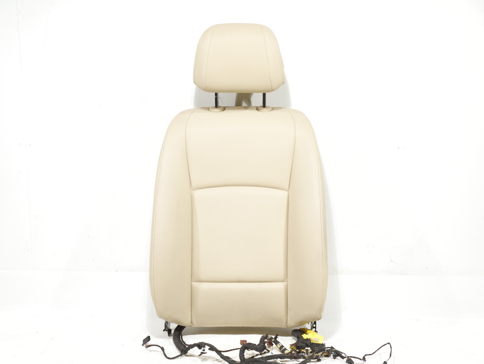 14-16 BMW F10 5 Series Front Passenger Upper Seat Cushion Headrest Veneto Beige 14-16 BMW F10 5 Series Front Passenger Upper Seat Cushion Headrest Veneto Beige