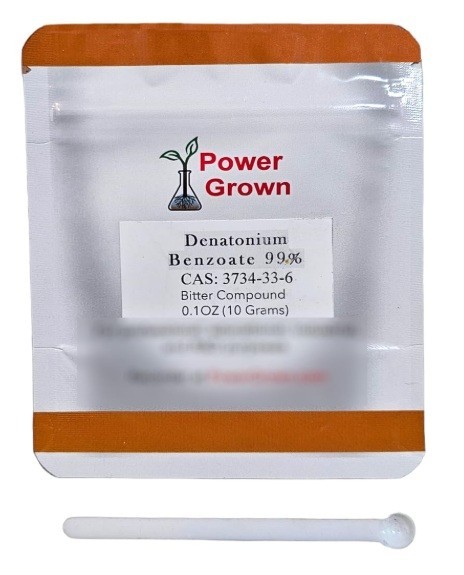 Denatonium Benzoate Bitrex 10 Grams, 100% Pure Powder, Makes 528 gallons Denatonium Benzoate Bitrex 10 Grams, 100% Pure Powder, Makes 528 gallons