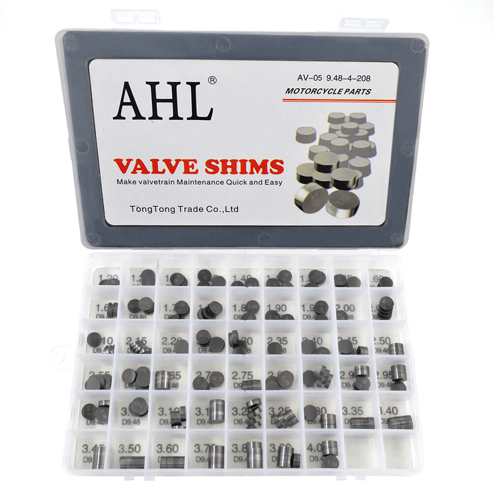 9.48mm 208Pcs Valve Shim for Yamaha FJR1300 CP250 /WR450F YFZ450 Kawasaki KX450F