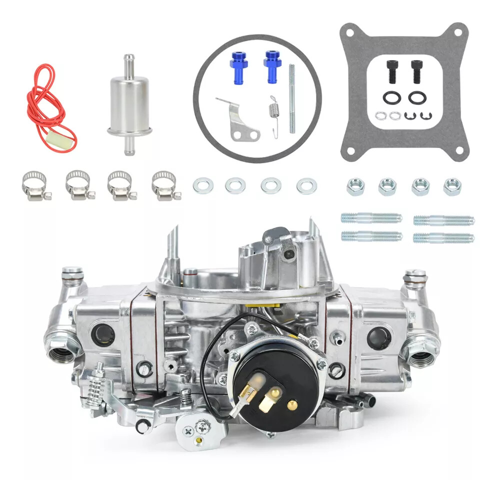 Fits Brawler 750 CFM Double Pumper 4 Barrel Carburetor E-Choke