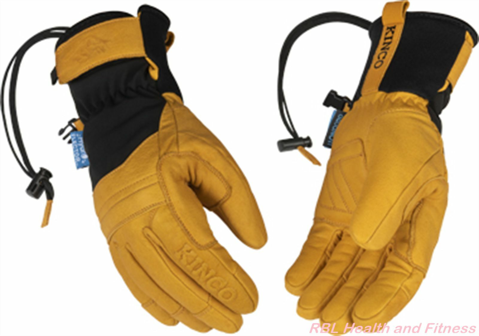 KINCO HydroFlector 9088HKP Skyliner Mens Lined Buffalo Heatkeep Ski Gloves KINCO HydroFlector 9088HKP Skyliner Mens Lined Buffalo Heatkeep Ski Gloves