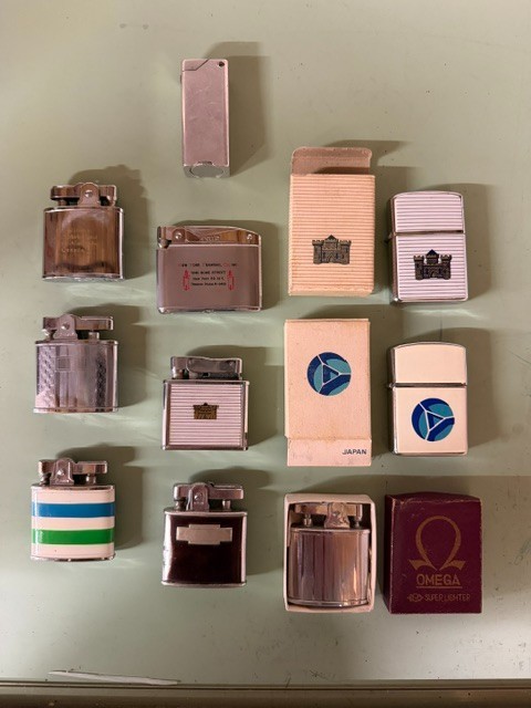 cigarette Lighters (10) Varius Manufactures vintage cigarette Lighters (10) Varius Manufactures vintage