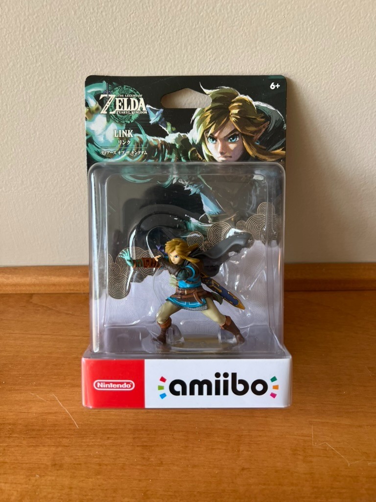 Link Amiibo Nintendo The Legend of Zelda Tears of the Kingdom Figure Brand New Link Amiibo Nintendo The Legend of Zelda Tears of the Kingdom Figure Brand New