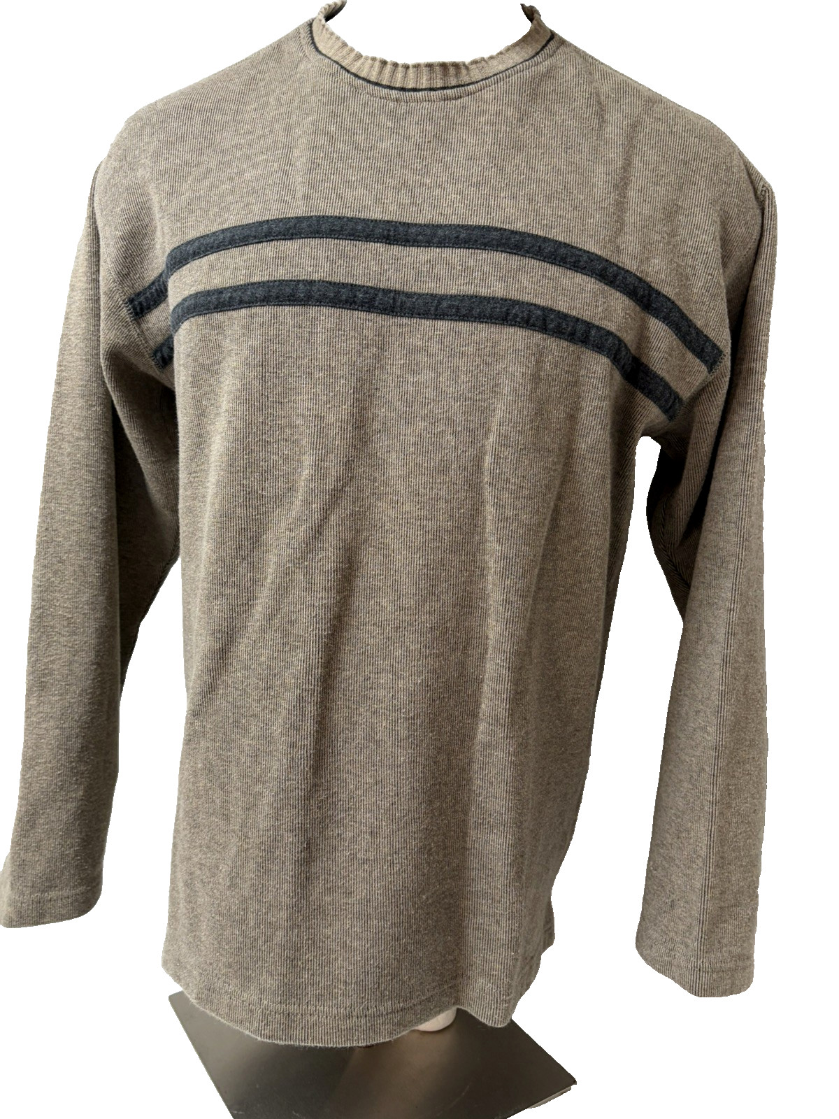 Vintage Van Heusen Sweater Mens M Crewneck Beige Vintage Van Heusen Sweater Mens M Crewneck Beige