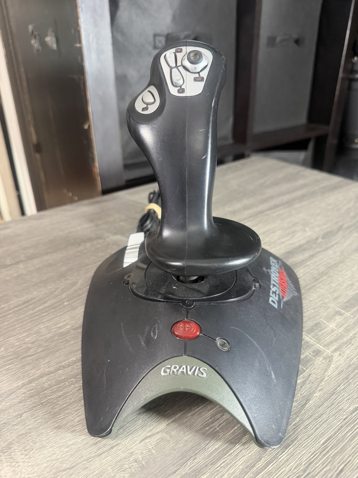 Gravis Destroyer Aftershock USB Joystick Game Controller Model 10515. Great Cond Gravis Destroyer Aftershock USB Joystick Game Controller Model 10515. Great Cond
