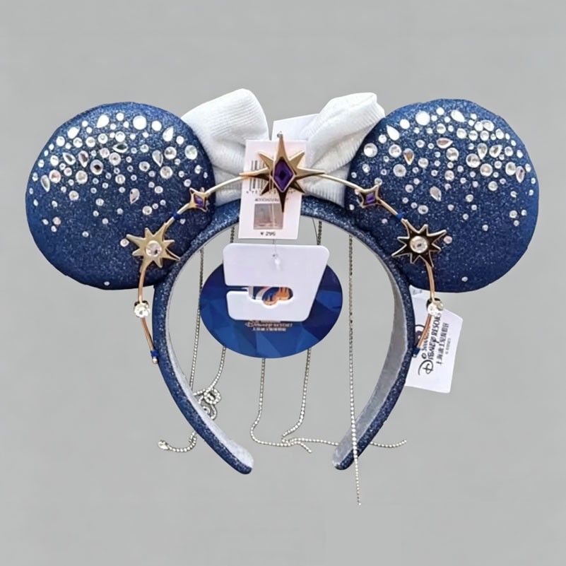 New Disney Shanghai 10th Anniversary 33 CLUB Limited Minnie Mouse Ear Headband New Disney Shanghai 10th Anniversary 33 CLUB Limited Minnie Mouse Ear Headband