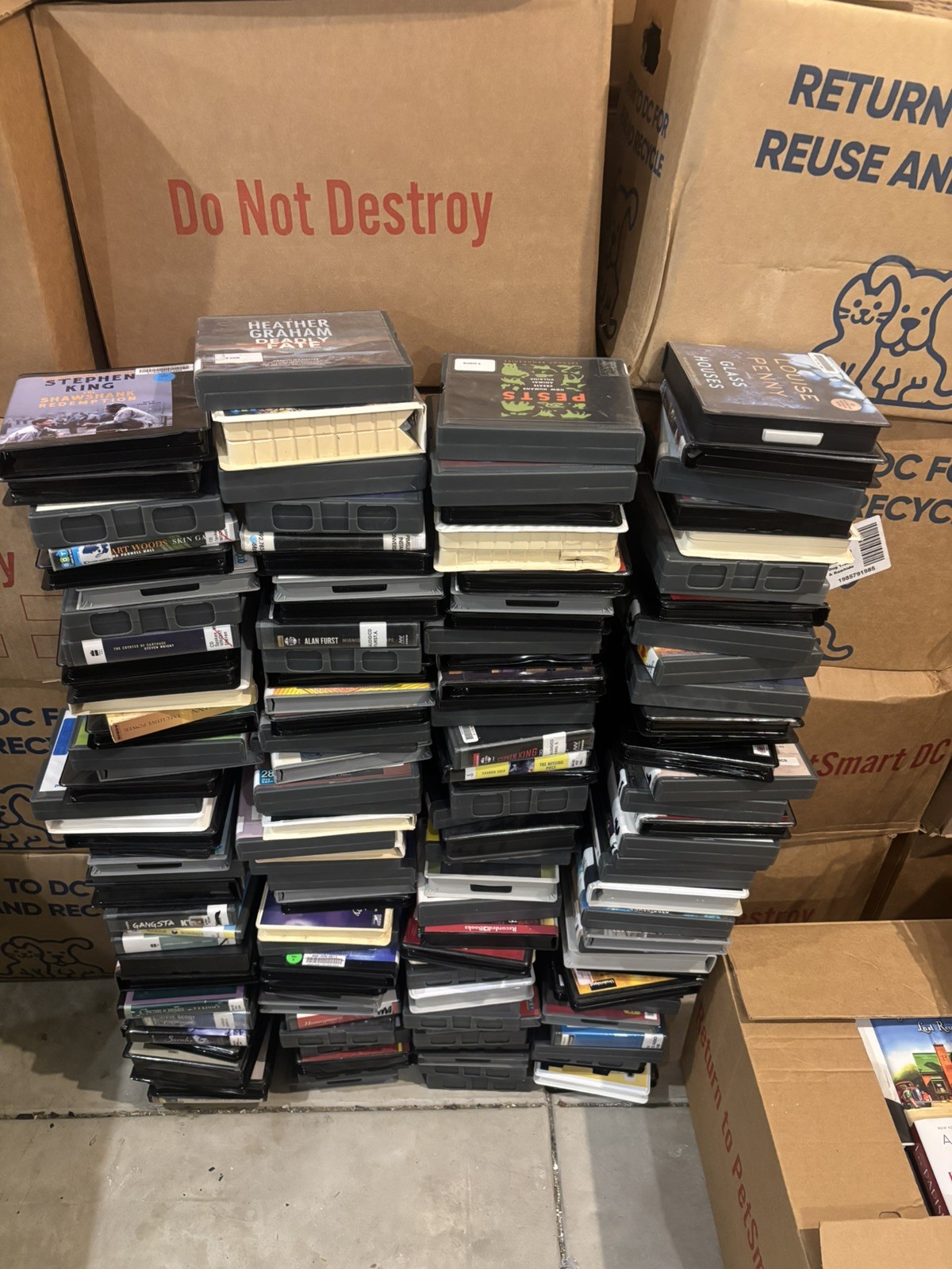Wholesale Random Mix Audio books on cd lot of 30 audiobooks Great Value Wholesale Random Mix Audio books on cd lot of 30 audiobooks Great Value