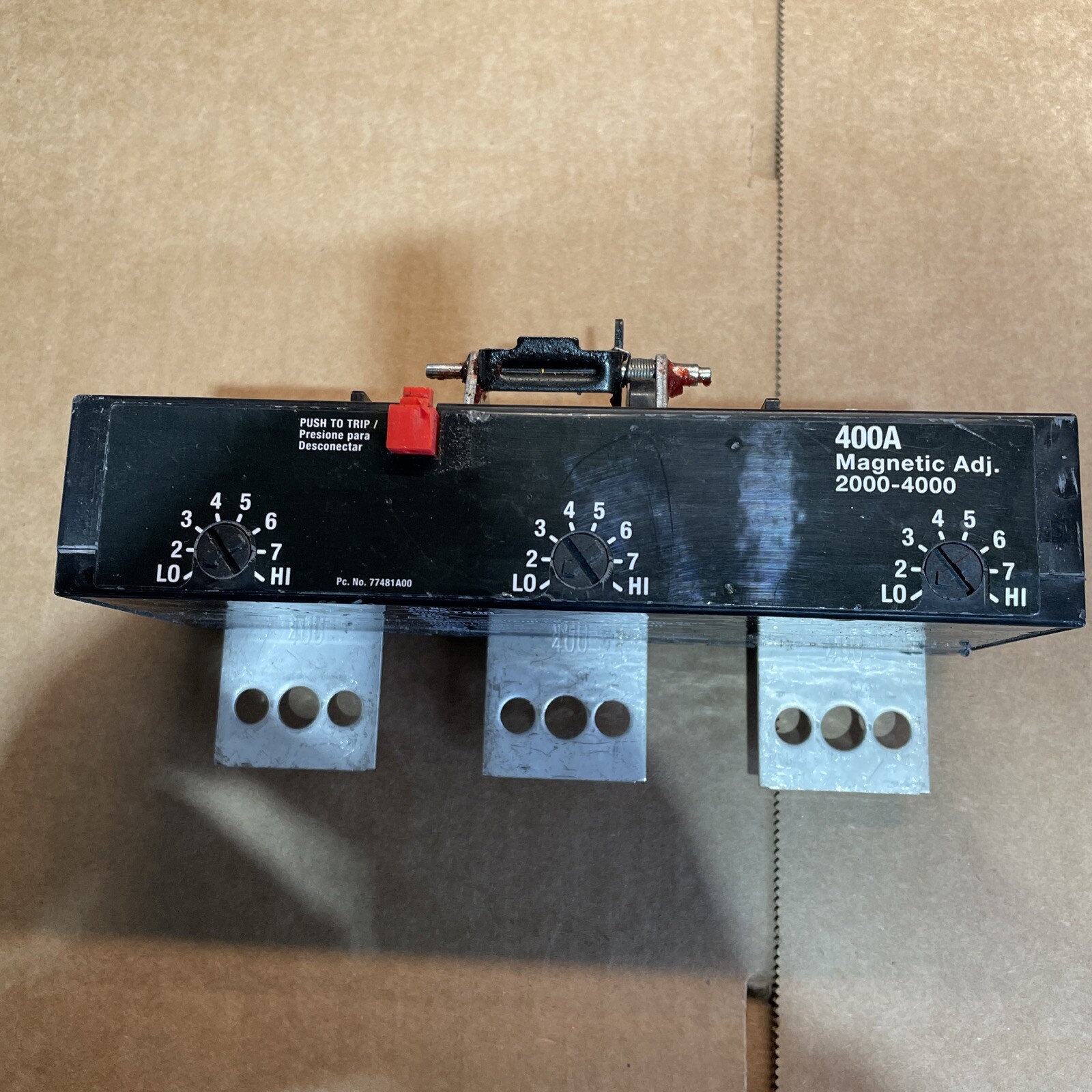 JD63T400 Siemens Trip unit new 3 Pole 400 Amp JD63T400 Siemens Trip unit new 3 Pole 400 Amp