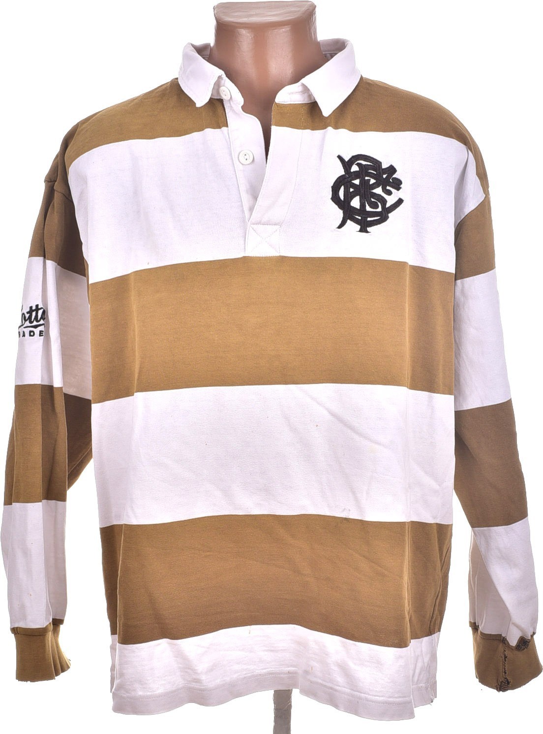 RUGBY UNION BARBARIANS 1990\'S SHIRT JERSEY COTTON TRADERS SIZE XXL ADULT RUGBY UNION BARBARIANS 1990\'S SHIRT JERSEY COTTON TRADERS SIZE XXL ADULT