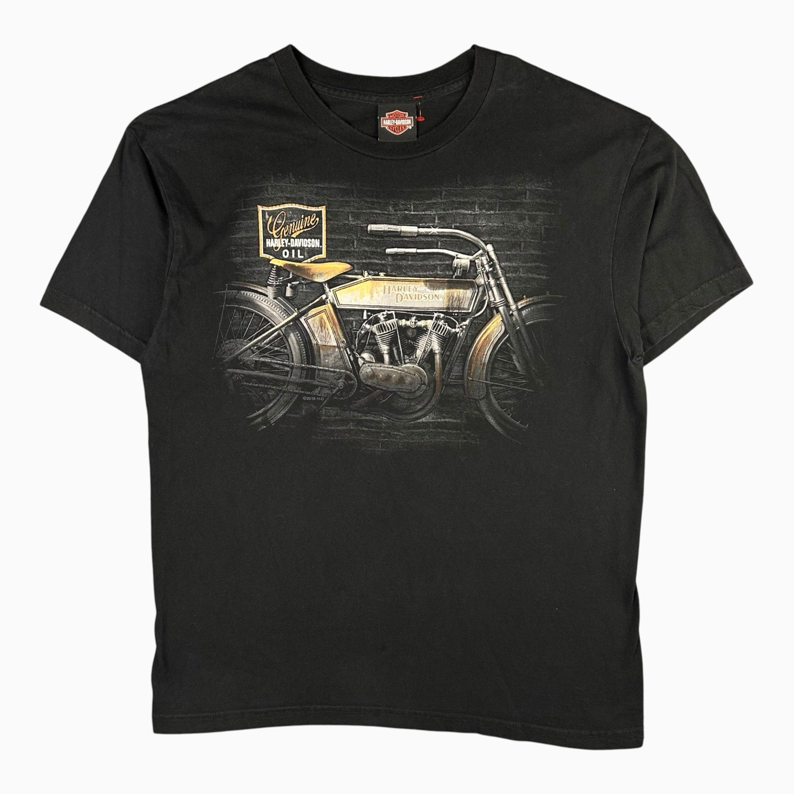 Vintage Y2K Harley Davidson Genuine Oil Shirt West Branch Michigan Vintage Y2K Harley Davidson Genuine Oil Shirt West Branch Michigan