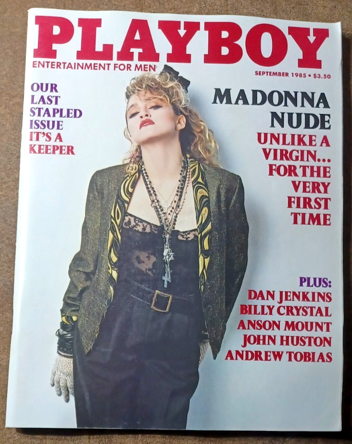 Playboy Magazine September 1985 Madonna Cover/ Pictorial NEAR MINT Cond Q4