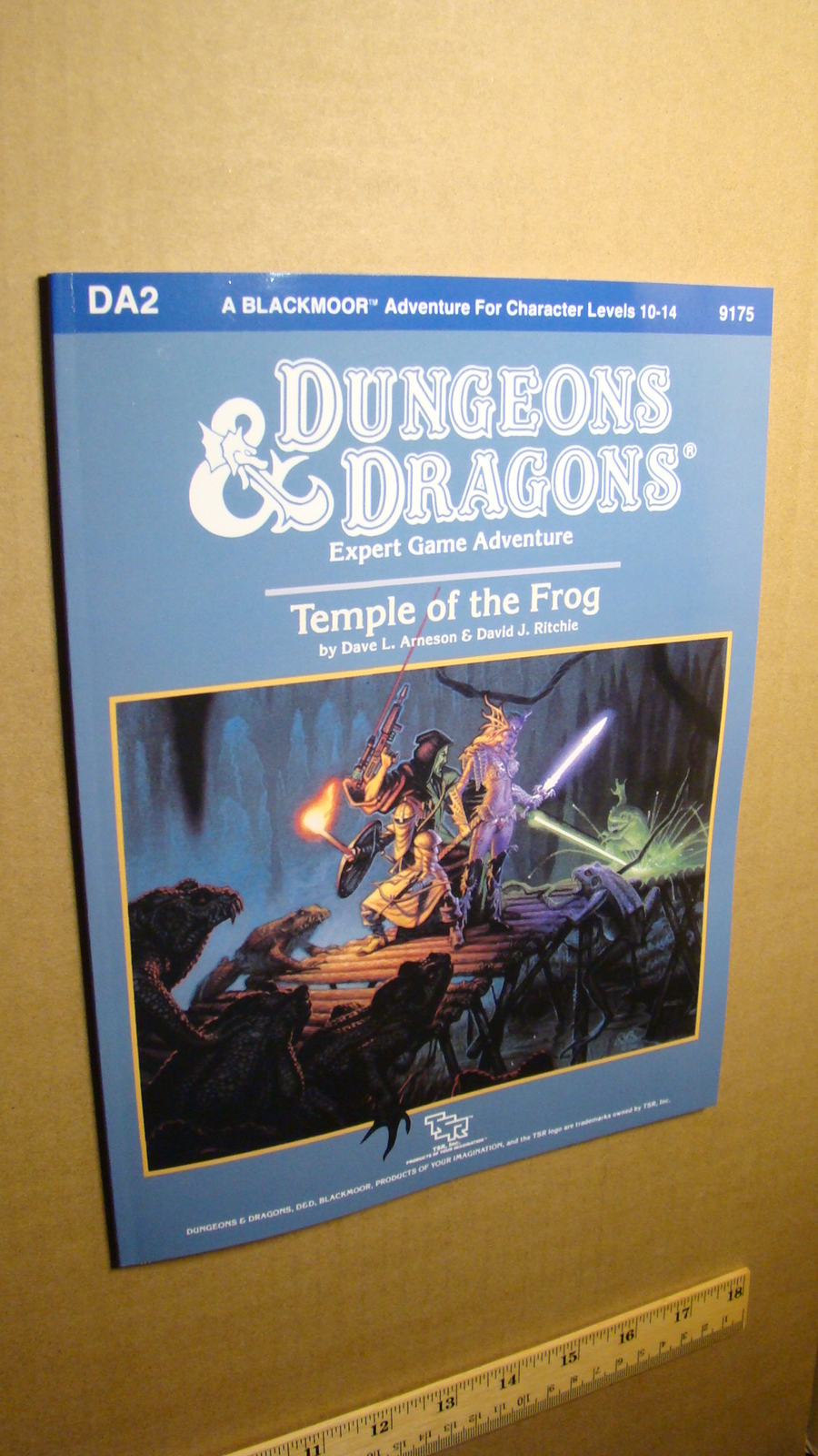 MODULE DA2 - TEMPLE OF THE FROG *NEW NM/MT 9.8 NEW MINT* DUNGEONS DRAGONS