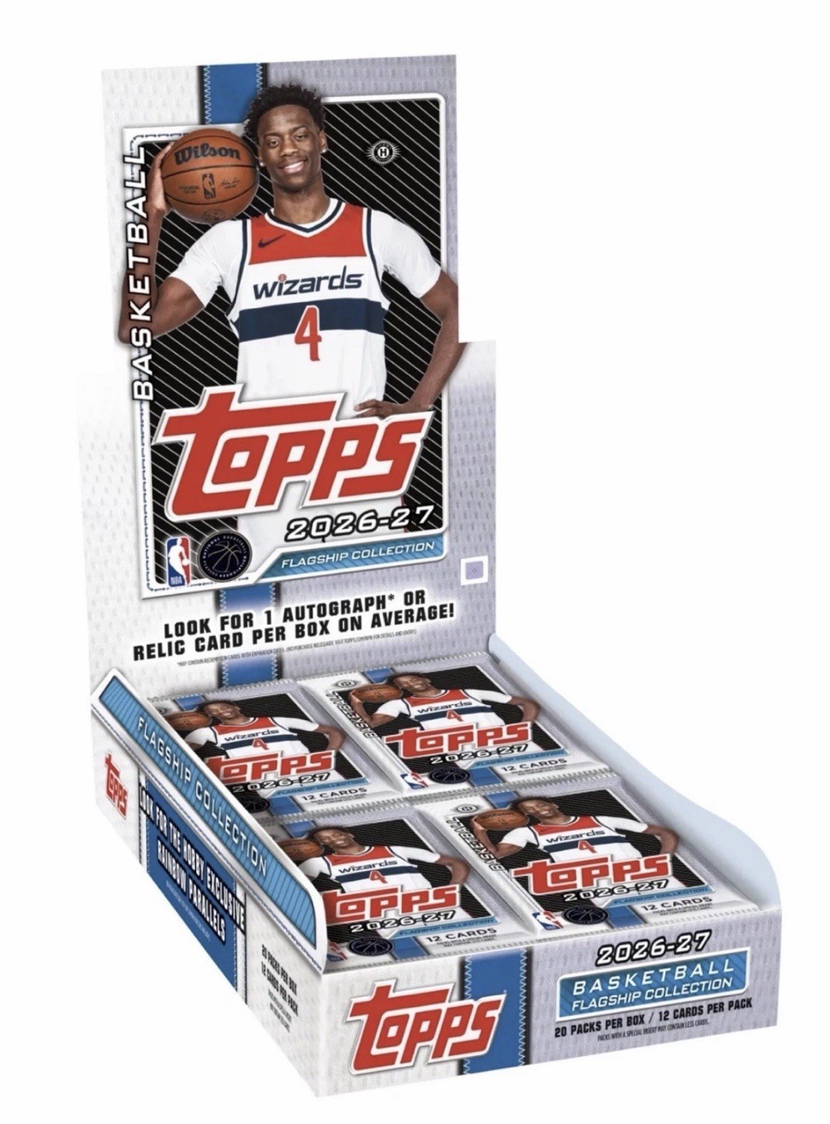 2026-27 Topps Flagship Basketball - Hobby Box - NEW&SEALED (CONFIRMED PRE-SALE) 2026-27 Topps Flagship Basketball - Hobby Box - NEW&SEALED (CONFIRMED PRE-SALE)